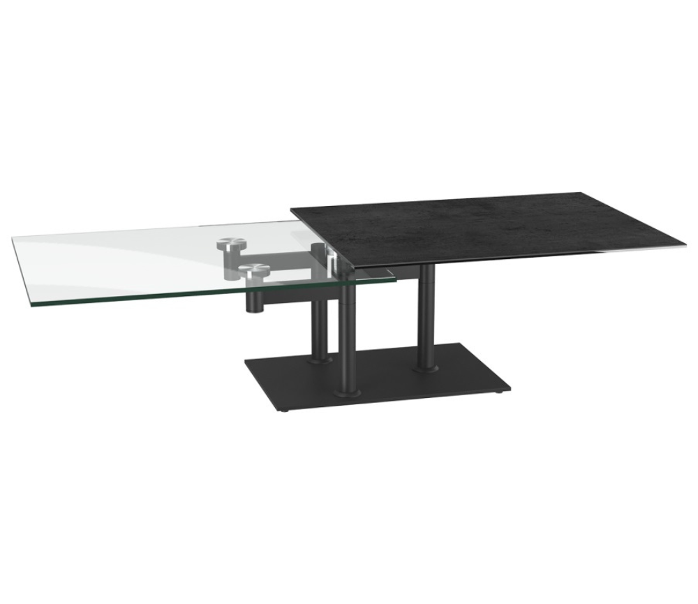 table basse céramique pivotante - akante - Souffle d'intérieur