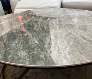 Table basse ronde en céramique de salon - Souffle d'intérieur