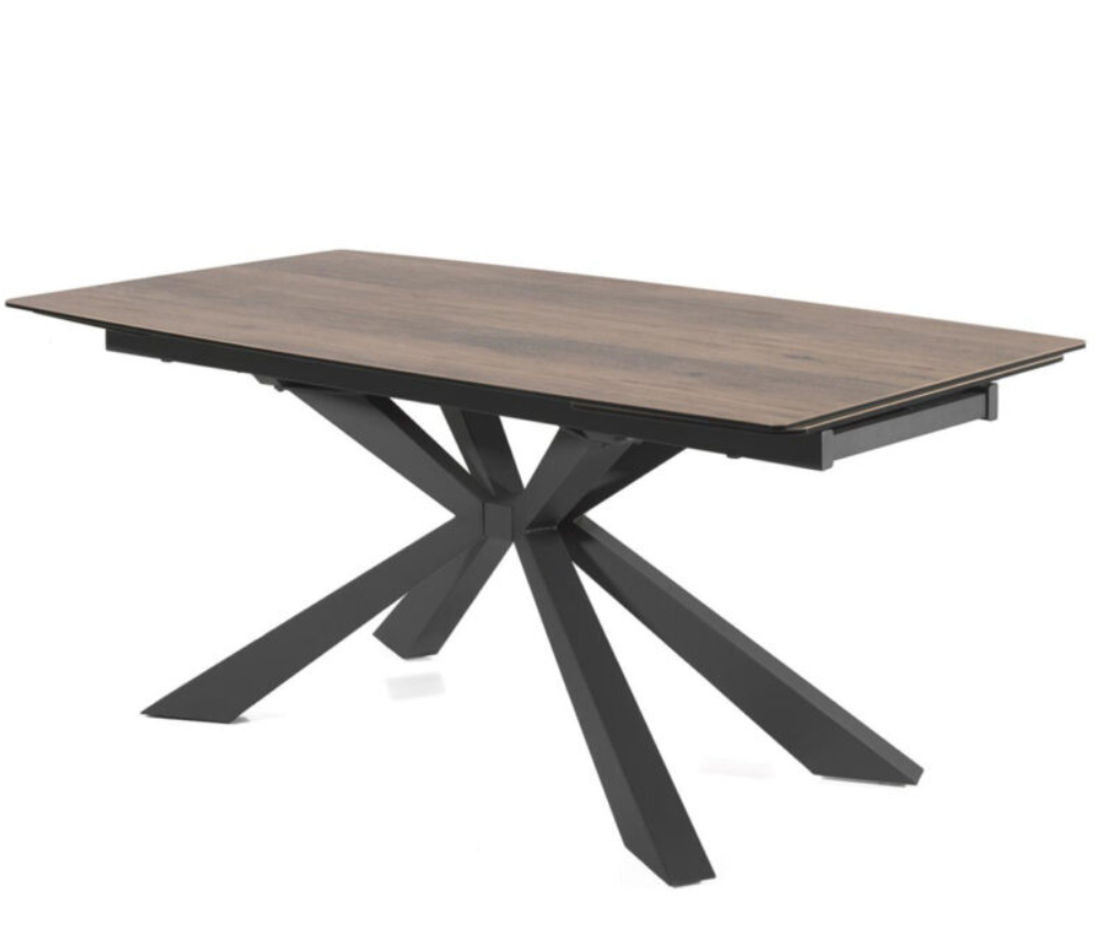 table-ceramique-bois-foncé-extensible-moderne-souffle-d-interieur